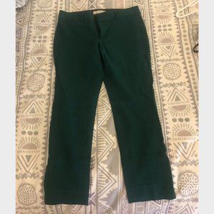 Banana Republic Sloan Work Pant Green 2P